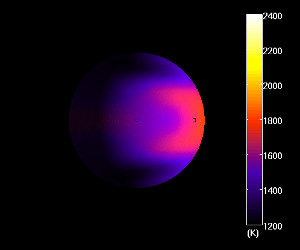 Illustration for article titled Astronomers Map the Extreme Weather of a Distant Hot Jupiter